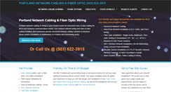 Desktop Screenshot of portland-cabling.com
